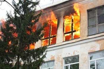 На Виноградівщині сталася пожежа в школі